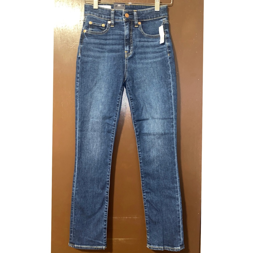 GAP Classic Straight Hi-Rise Jeans size 25 NWT